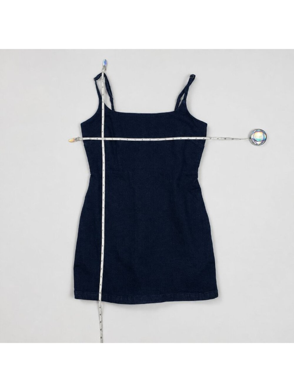 Madewell Denim Squareneck Romper Women’s Size 4 Briant Wash Dark Blue NWT - Picture 7 of 16
